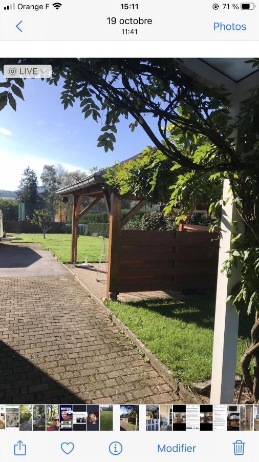 Au Coeur Des Vosges Appartement Laval-sur-Vologne Buitenkant foto